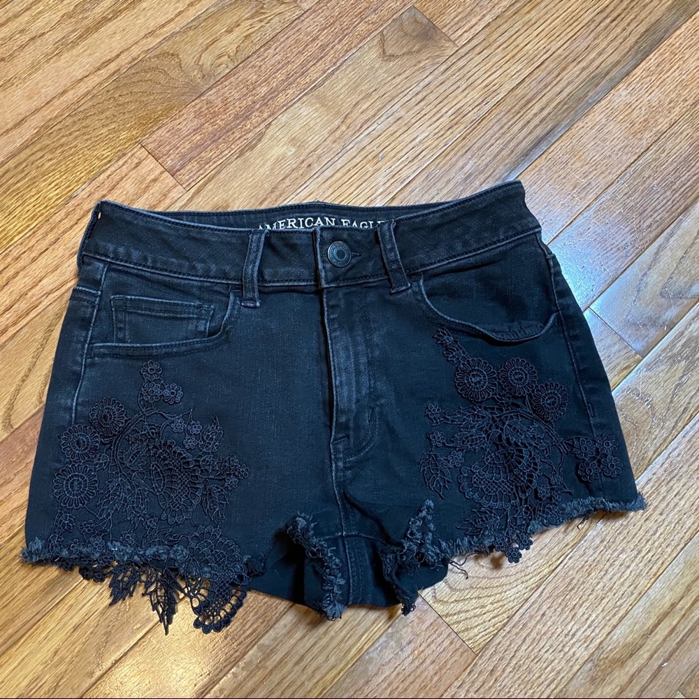 Size 4 black shorts